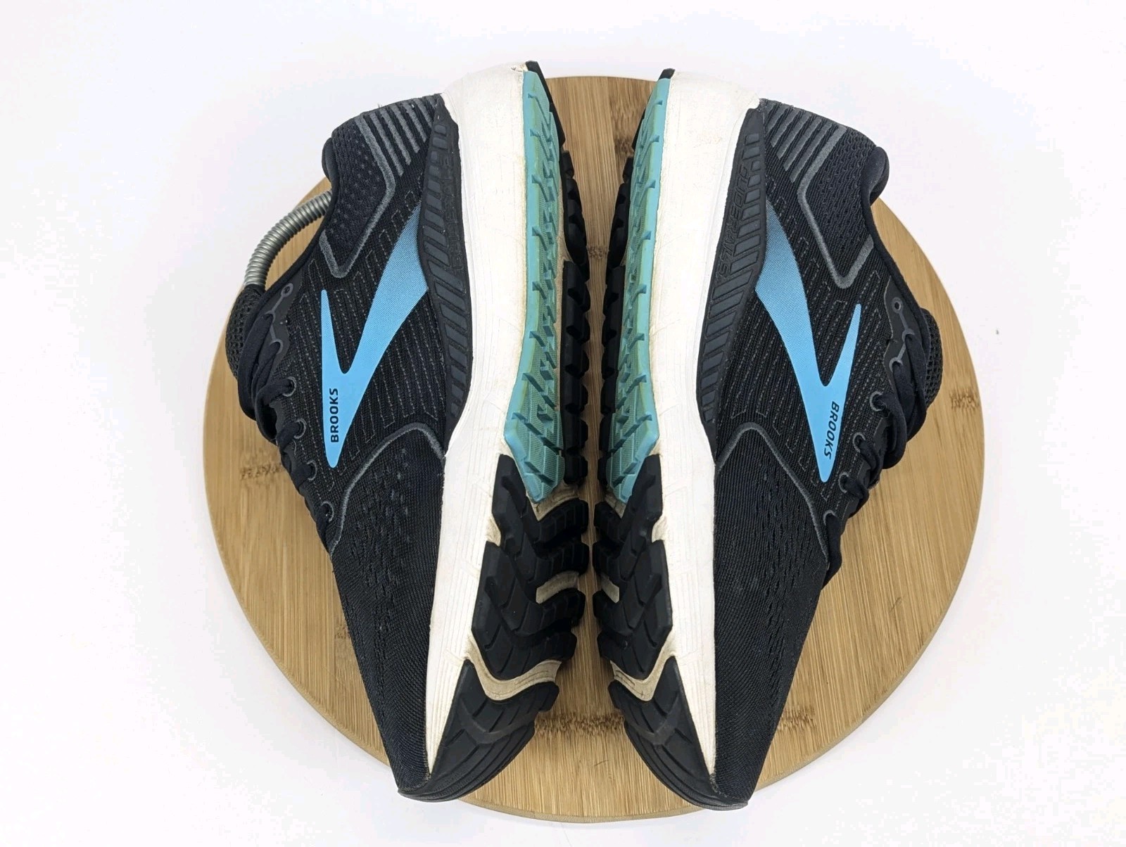 Brooks Ariel 20 Womens 12 D Wide Black Blue Running Shoes Walking Sneakers thumbnail 9