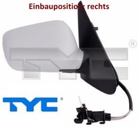 TYC 337-0041 AußEnspiegel Rechts Spiegel AußEn FüR VW