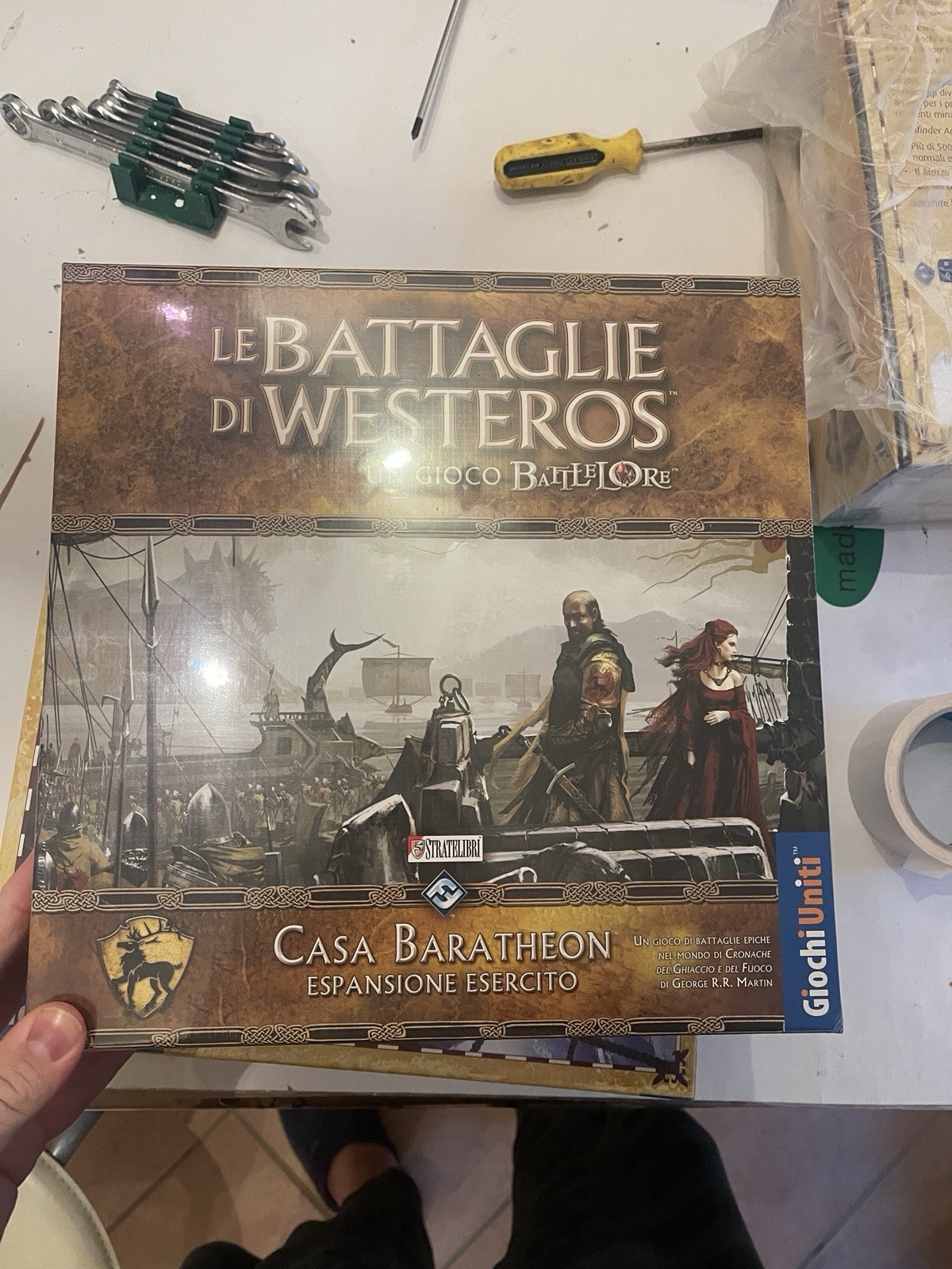 Le Battaglie Westeros Casa Baratheon ITA Espansione Gioco Da Tavolo Giochi Uniti