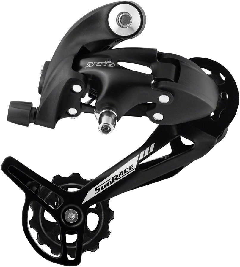 SunRace M41 0S1 Rear Derailleur - 78-Speed Long Cage Black 3690₽
