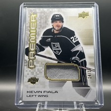 2024-25 Premier Hockey Bronze Jersey Kevin Fiala Patch /25 LA Kings