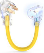 50 Amp to 30 Amp RV Power Adapter, 30Amp to 50Amp RV Plug, NEMA 14-50M/30F