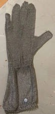 Manulatex 4/L Stainless Steel Chain Mail Protective Glove