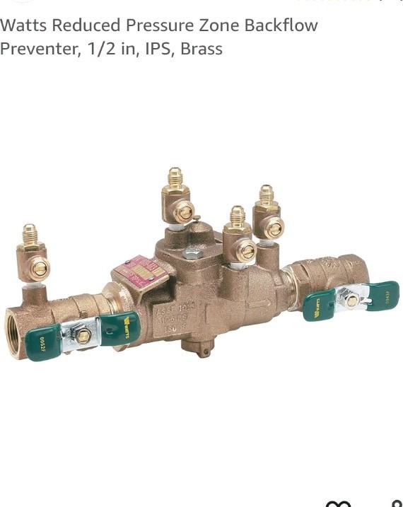 Reduce Pressure Zone