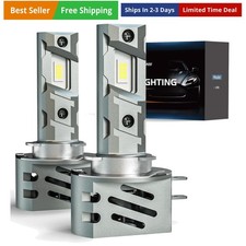 Bulbs, 60W Super Bright Fog Lights, 6000K Cool White, 1:1 Design with Cooling...