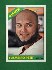 2015 Topps Heritage Baseball #304 Yusmeiro Petit