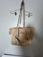 Dagne Dover Landon Carryall Bag Camel Shoulder Strap