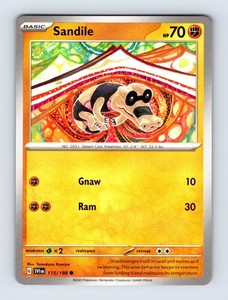 japanese magneton pokemon card Amazon.com: Pokemon - Sandile 216/198 - Scarlet & Violet - Illustrator Rare