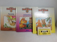 Teddy Ruxpin 3 books 1 cassette tape