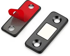 12 Pack Ultra Thin Cabinet Door Magnets Stick on Cabinet Magnetic Catch Magnet t