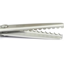 Zackenschere Stoff 7mm Wellenschnitt Edelstahl robust scharf Schneiderschere