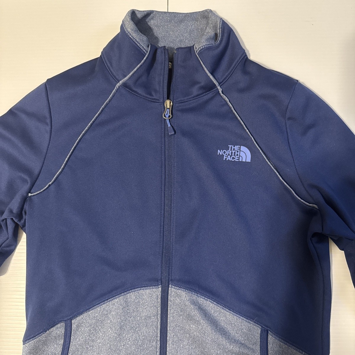 The North Face Jacket Women's Sz M Blue Thermal Stretch 721509
