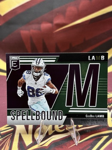 CeeDee Lamb [Green] #33 2024 Panini Donruss Elite Spellbound card