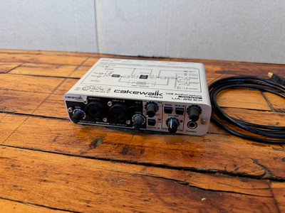 Roland Cakewalk Edirol UA-25EX USB Audio MIDI Interface 24bit 96kHz Working