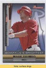 2011 Bowman Bowman's Brightest Mark Trumbo #BBR3 READ 0a9