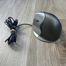 Evoluent Vertical Mouse 4 VM4L Left Handed USB Wired Optical Ergonomic Tested