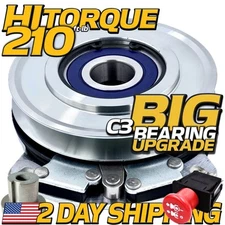 BIGBearing HiTorque 210ftlb Clutch & 20A PTO Switch for Hustler 787366 787366K