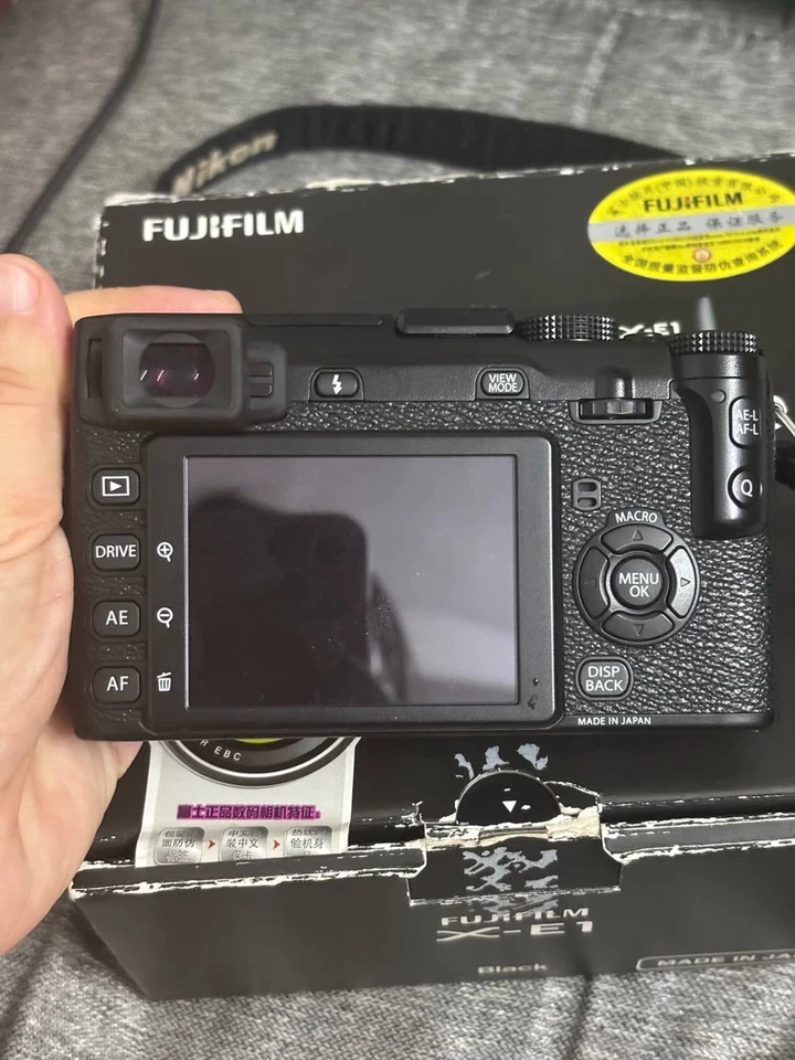 Cuerpo de cámara digital Fujifilm X-E1 16,3 MP NEGRO formato medio Foto 3 de 4