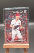 2024 Topps Update Series - Brent Suter #US78 Silver Crackle Foilboard
