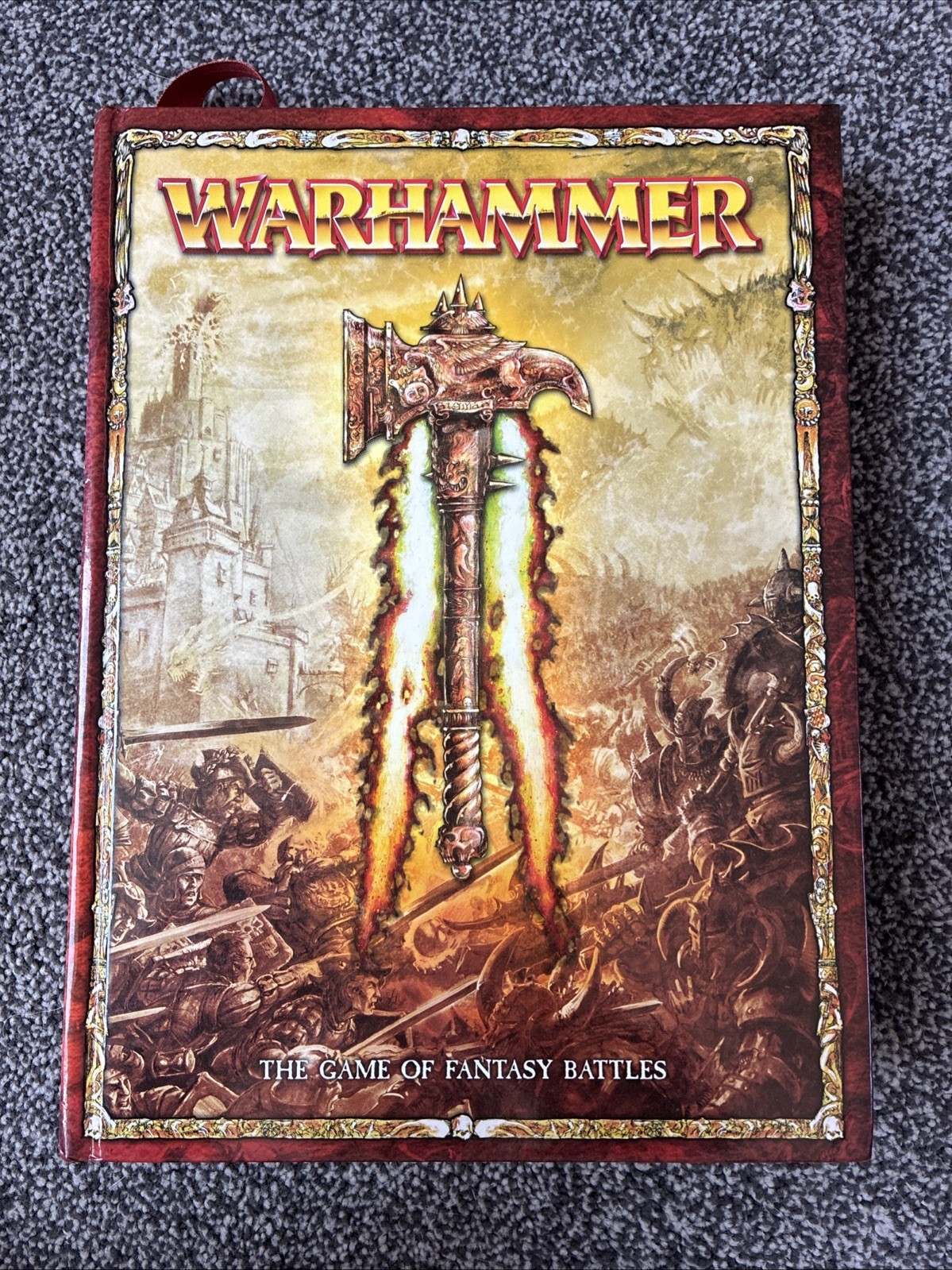 Warhammer Game of Fantasy Battles Rulebook 2009 Hardcover