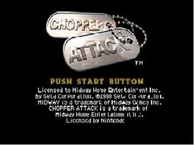 Chopper Attack - Nintendo N64 Game