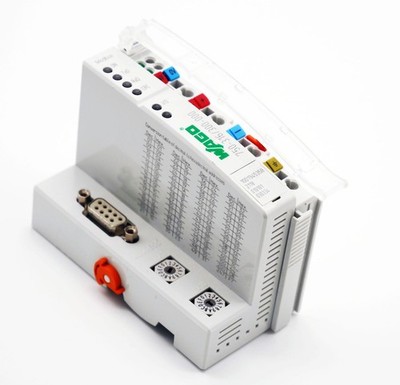WAGO 750-316/300-000 Feldbuskoppler MODBUS / fieldbus coupler + Abdeckung -used-