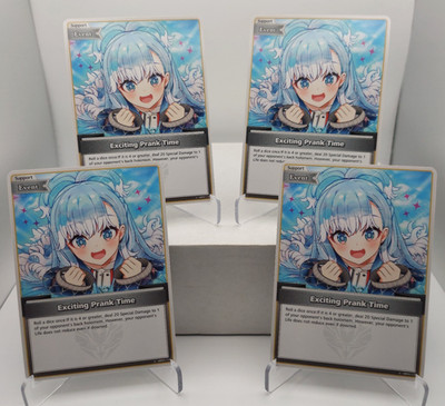 Exciting Prank Time U hBP01-112 x4 Blooming Radiance Hololive OCG English