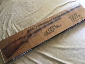 Vintage Marathon Rifle Box ~ .22 Long Rifle Single Shot Kit with Instructions