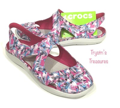 crocs women's swiftwater wave sandal