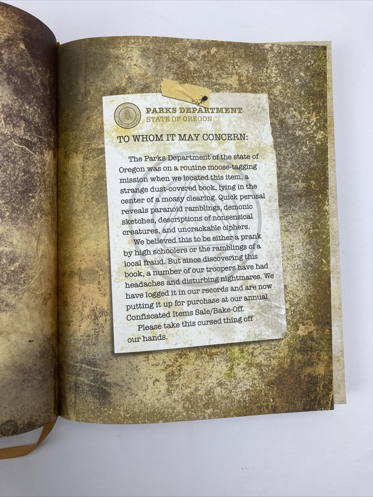 GRAVITY FALLS Journal 3 Special Edition, Hardcover 2016, by Alex Hirsch