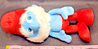 The Smurfs Papa Smurf Plush Toy Stuffed Character Doll 2011 (PT900