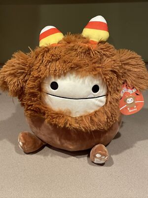 NEW Squishmallow 12'' Inch Benny The Bigfoot Halloween 2022 In Hand Ready To Ship