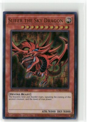 Yugioh Slifer the Sky Dragon (25th Anniversary Edition) LC01-EN002