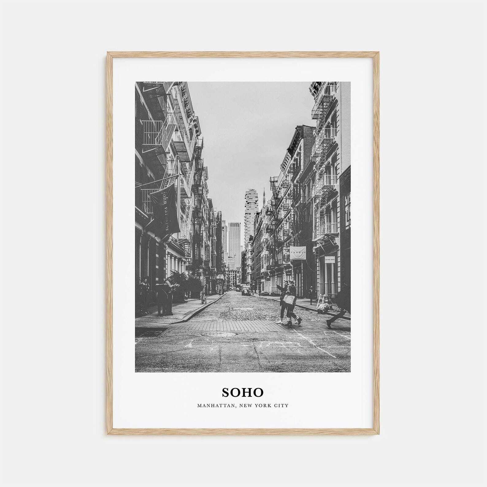 Soho Wall Art New York City No 1 Soho Wall Decor Soho Poster Soho Home Decor