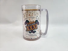 Superbowl XXXI Green Bay Packers Cup White 31 Champions 1997 Vintage NFL USA