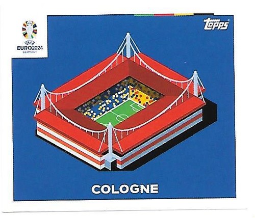 Topps Sticker UEFA  Euro 2024 Germany ~~ STADION / UEFA /  EURO ~~ Exzellent - Bild 4 von 17