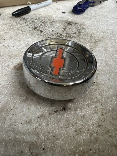 1960 1965 Chevrolet Pickup Truck Steering Wheel Horn Button Apache C10 K10 K20 - Picture 5 of 8