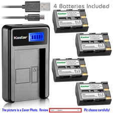 Kastar Battery LCD USB Charger for Konica Minolta NP-400 a-5 Digital Camera