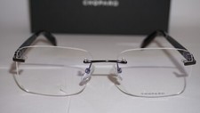 Chopard New Eyeglasses Rimless Black Gunmetal...