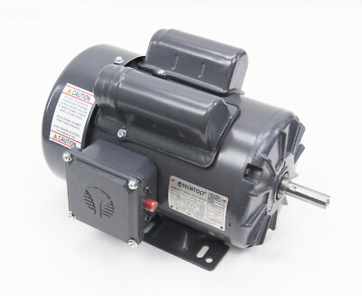 Techtop RD1-RS-TF-56H-4-B-C-1 Motor 1 HP 1800 Rpm 1PH 115/208-230 Volt 56H Frame