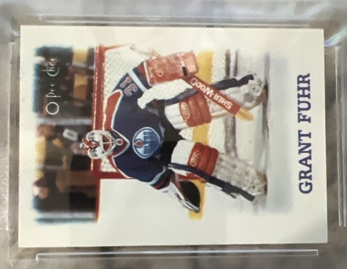 1988 O-Pee-Chee Minis Grant Fuhr PSA 9 Pop 6 Oilers Sabres HOF - Picture 2 of 4