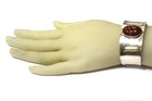 925 Sterling Silver Red Onyx gemstone cuff bracelet 26.9g 6 1/2" ladies — photo 4