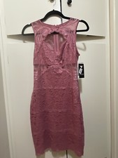 Pink lace Dress By Guess
