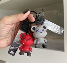 Cute and Trendy Keychain Little Bear Doll Cartoon Car Pendant Backpack Charms