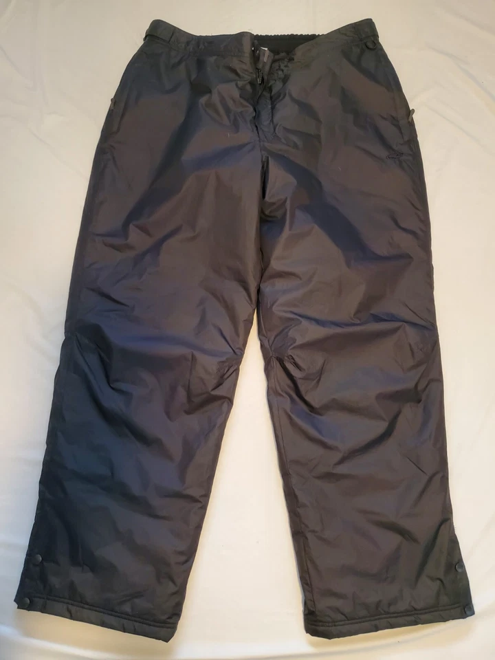 Champion C9 Esquí Nieve Snowboard Pantalones Para Hombres XL Invierno Aislado Negro Forrado Foto 2 de 4