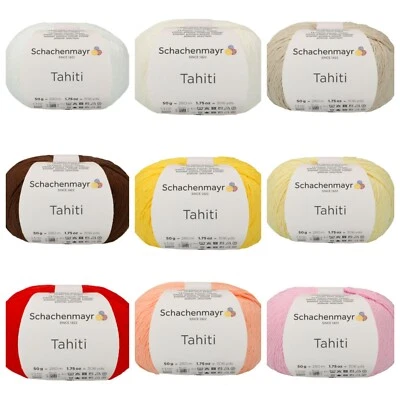 Schachenmayr - TAHITI - 18 Farben - Garn - 50g - LL 280m - (13,20€/100g) - Bild 1 von 4