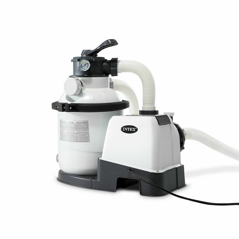 Intex Krystal Clear Sand Filter System with Pump and Hydro