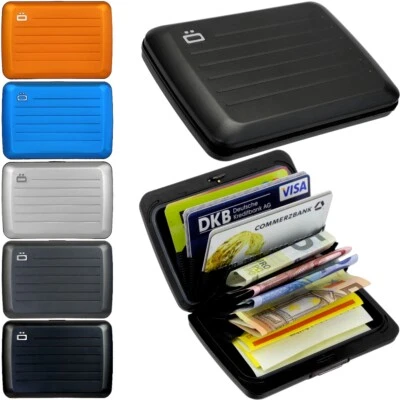 ÖGON Aluminium ec Kartenetui V2 Geldbeutel Kreditkartenetui Geldbörse RFID NFC - Bild 1 von 4