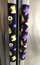 Refrigerator Oven Freezer Door Handle Covers Set of 3 NEW Handmade