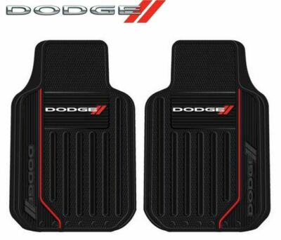 Best DODGE 2 Front Floor Mats Universal Licensed Accessories NICE  Gift